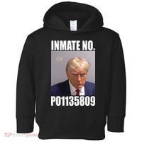 Donald Trump Inmate Number Mugshot Toddler Hoodie thumb 0