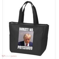 Donald Trump Inmate Number Mugshot Tote Bag thumb 3