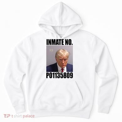 Donald Trump Inmate Number Mugshot Hoodie