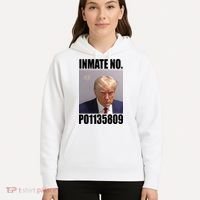 Donald Trump Inmate Number Mugshot Hoodie thumb 5