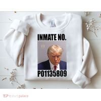 Donald Trump Inmate Number Mugshot Sweatshirt thumb 2