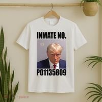 Donald Trump Inmate Number Mugshot T-Shirt thumb 2