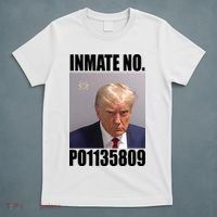 Donald Trump Inmate Number Mugshot T-Shirt thumb 5
