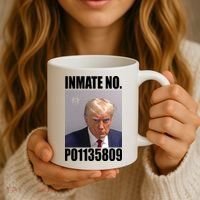 Donald Trump Inmate Number Mugshot Coffee Mug thumb 3