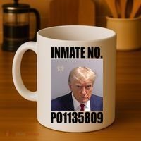 Donald Trump Inmate Number Mugshot Coffee Mug thumb 4