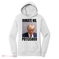 Donald Trump Inmate Number Mugshot Women's Hoodie thumb 0