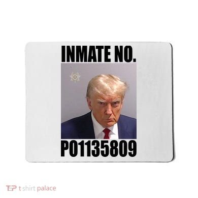 Donald Trump Inmate Number Mugshot Mousepad
