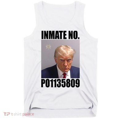Donald Trump Inmate Number Mugshot Tank Top