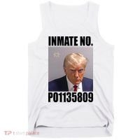 Donald Trump Inmate Number Mugshot Tank Top thumb 0