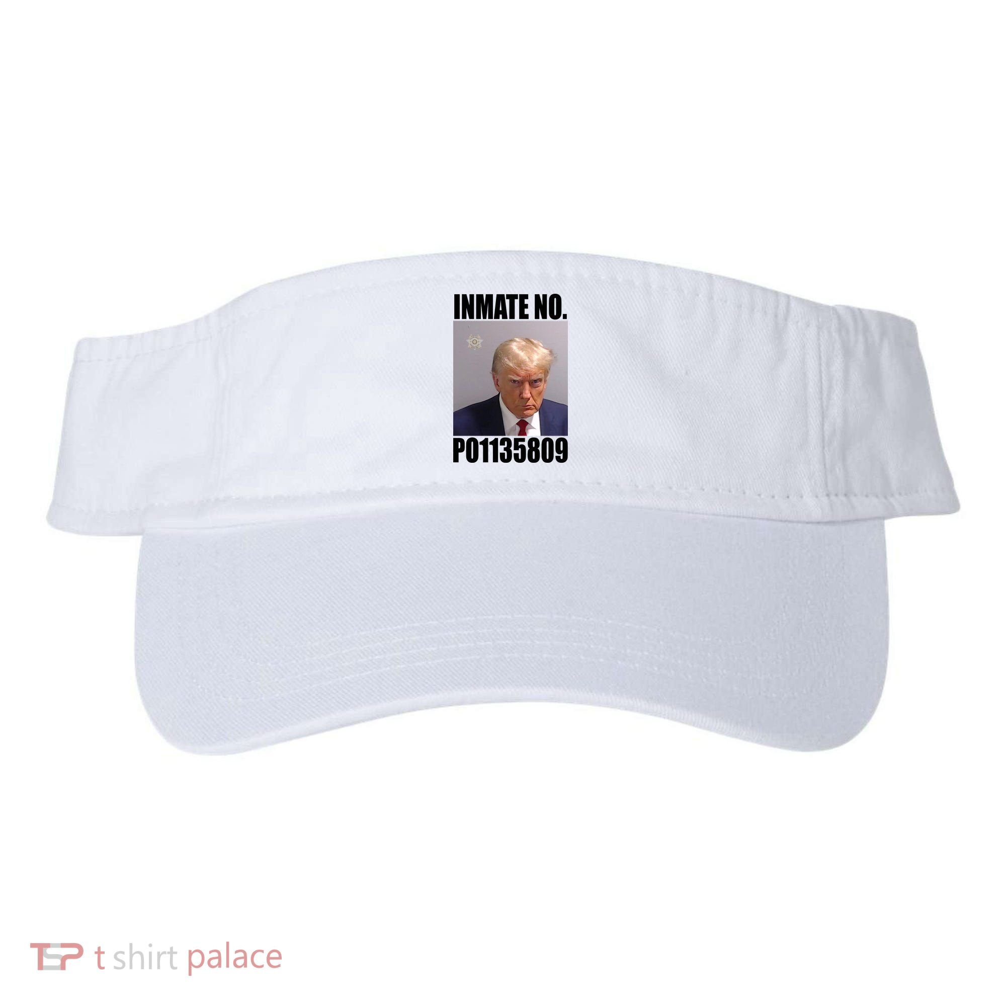 Donald Trump Inmate Number Mugshot Visor