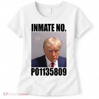 Donald Trump Inmate Number Mugshot Women's T-Shirt