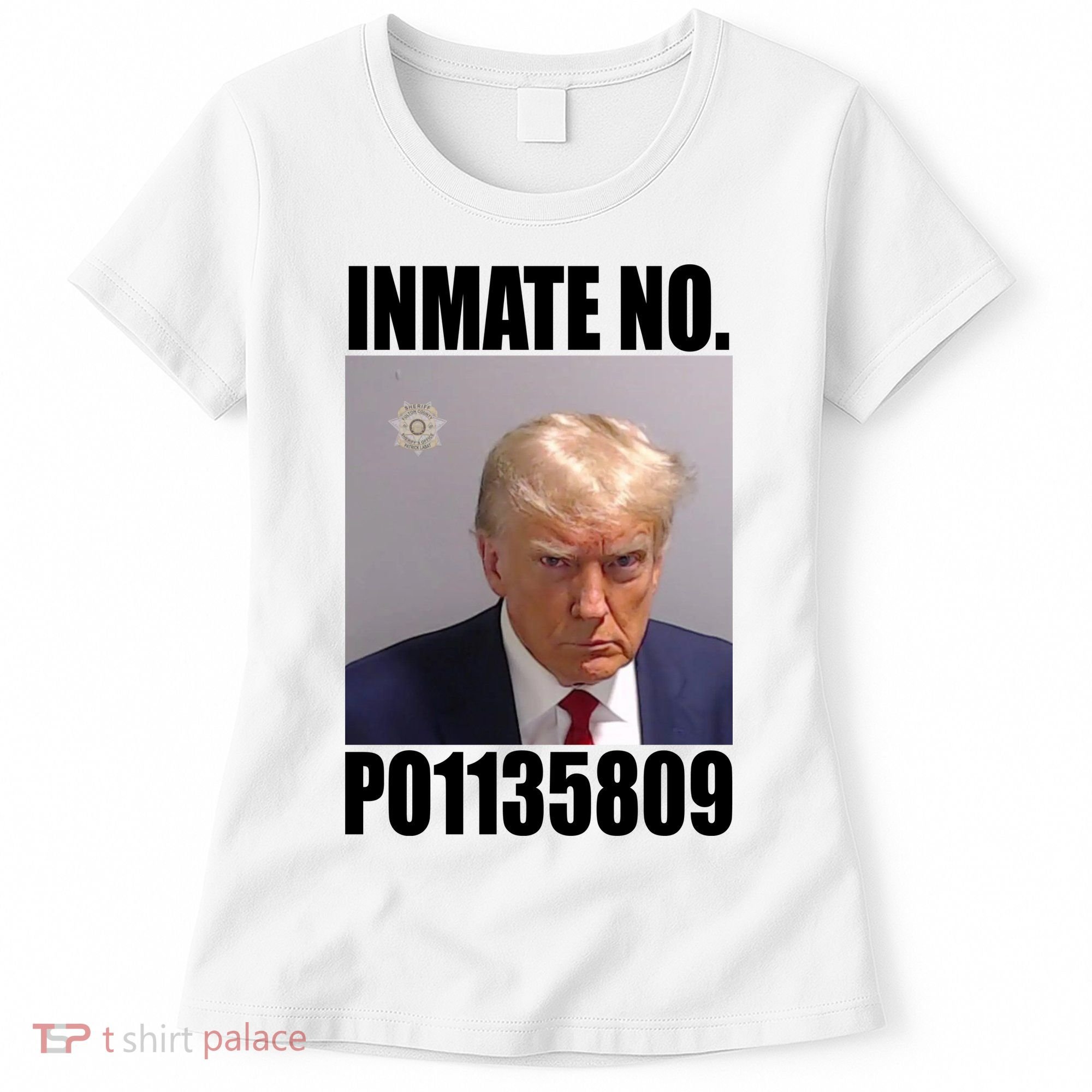 Donald Trump Inmate Number Mugshot Women's T-Shirt