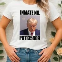 Donald Trump Inmate Number Mugshot Women's T-Shirt thumb 2
