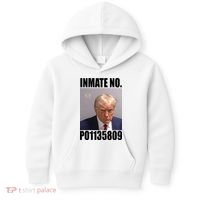 Donald Trump Inmate Number Mugshot Kids Hoodie thumb 0