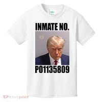 Donald Trump Inmate Number Mugshot Kids T-Shirt thumb 0