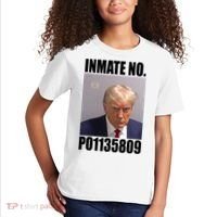 Donald Trump Inmate Number Mugshot Kids T-Shirt thumb 2