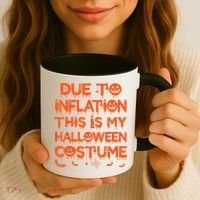 Due To Inflation This Is My Halloween Costume Coffee Mug thumb 3