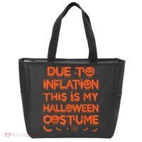 Due To Inflation This Is My Halloween Costume Tote Bag thumb 0