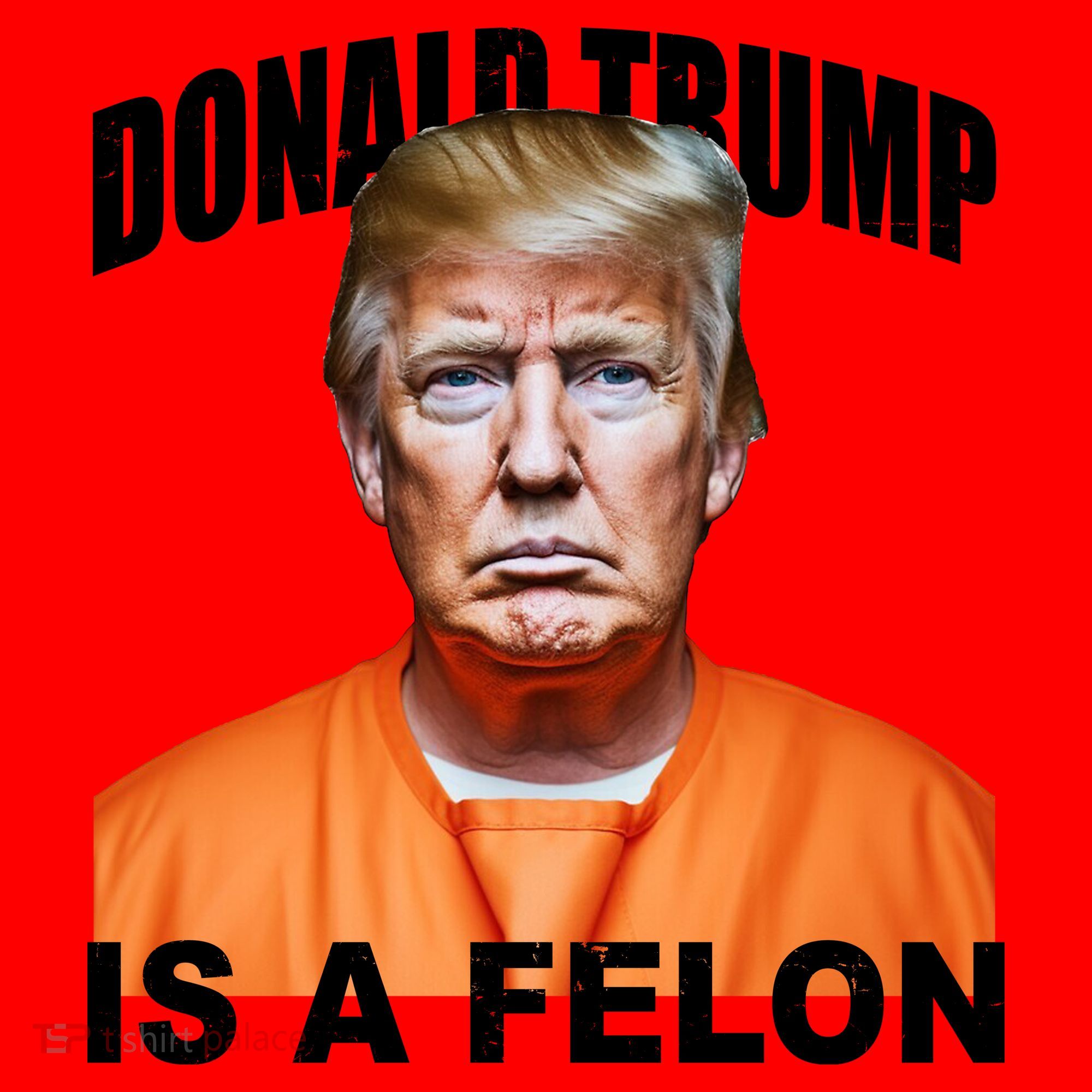 Donald Trump Is A Felon Santa Hat