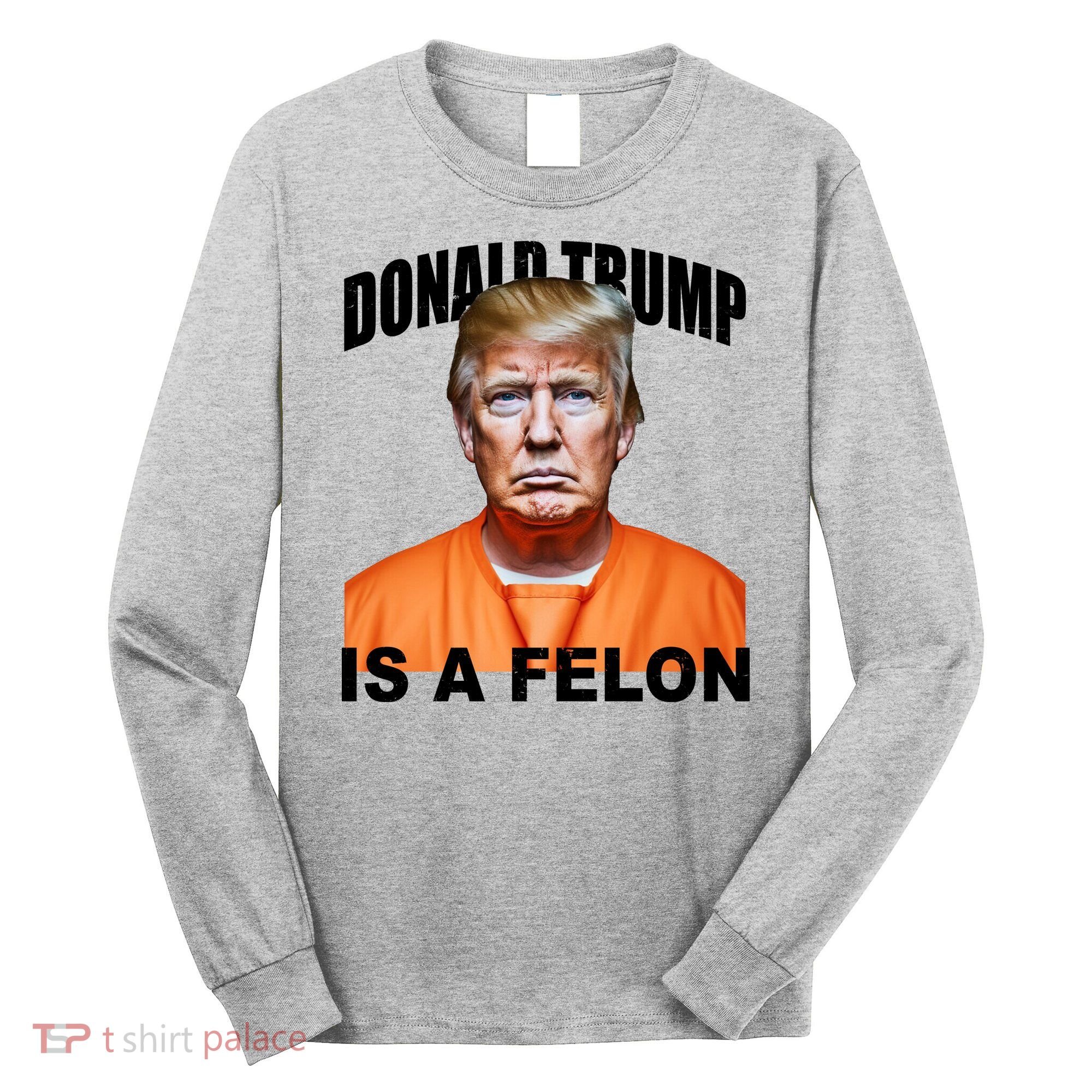 Donald Trump Is A Felon Long Sleeve Shirt