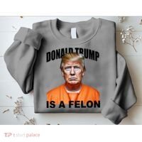Donald Trump Is A Felon Sweatshirt thumb 2
