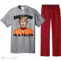 Donald Trump Is A Felon Pajama Set thumb 0