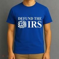 Defund The Irs Tax Return Patriot American T-Shirt thumb 3