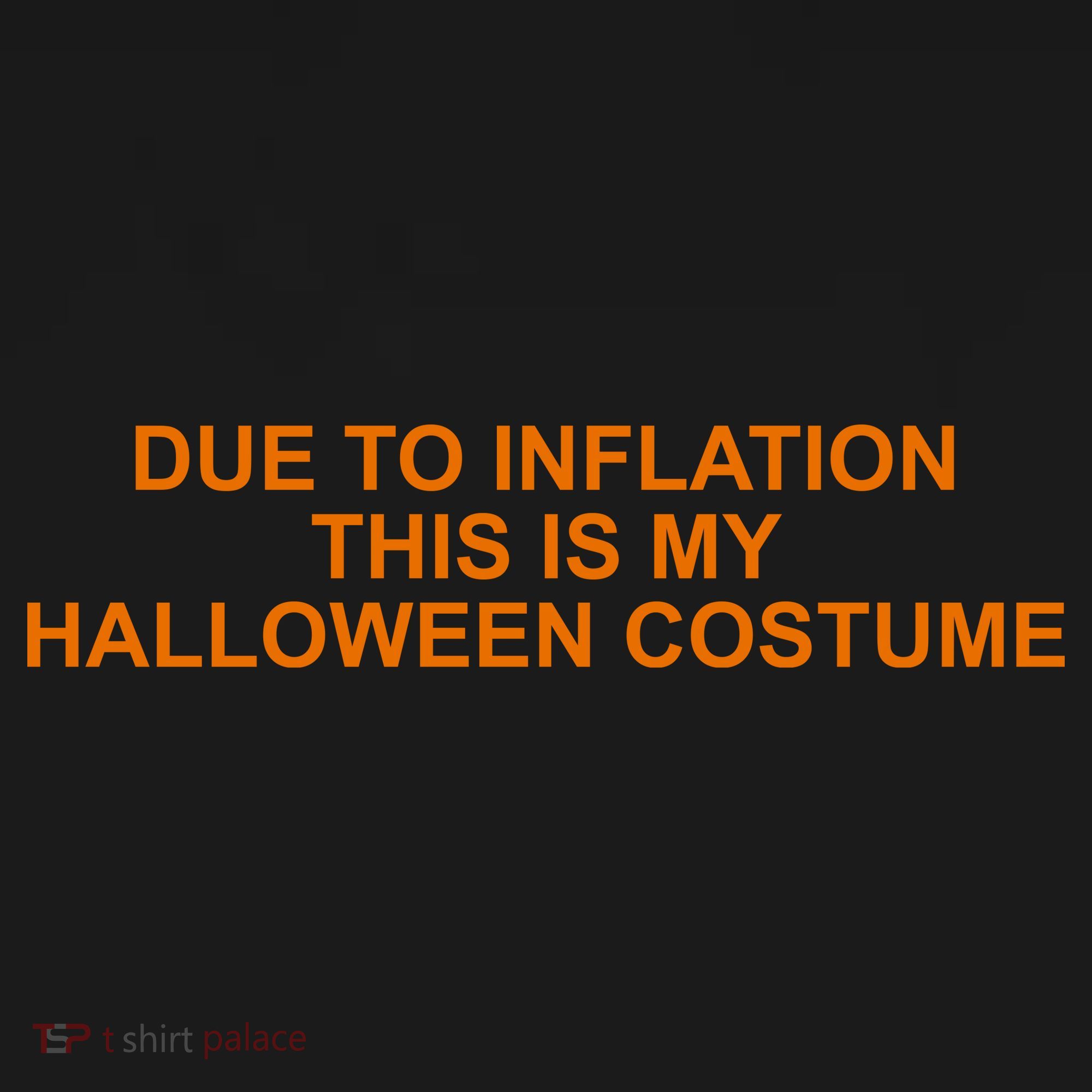 Due To Inflation This Is My Halloween Costume Funny Sweatshirt