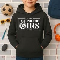 Defund The IRS Kids Hoodie thumb 2