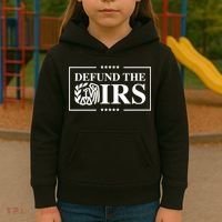 Defund The IRS Kids Hoodie thumb 3