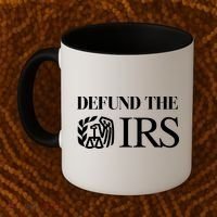 Defund The IRS Coffee Mug thumb 2