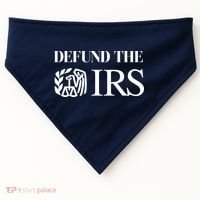 Defund The IRS USA-Made Doggie Bandana thumb 0