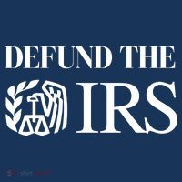 Defund The IRS Golf Towel thumb 3