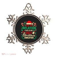 Due To Inflation This Is My Ugly Sweater Xmas Ornament thumb 0