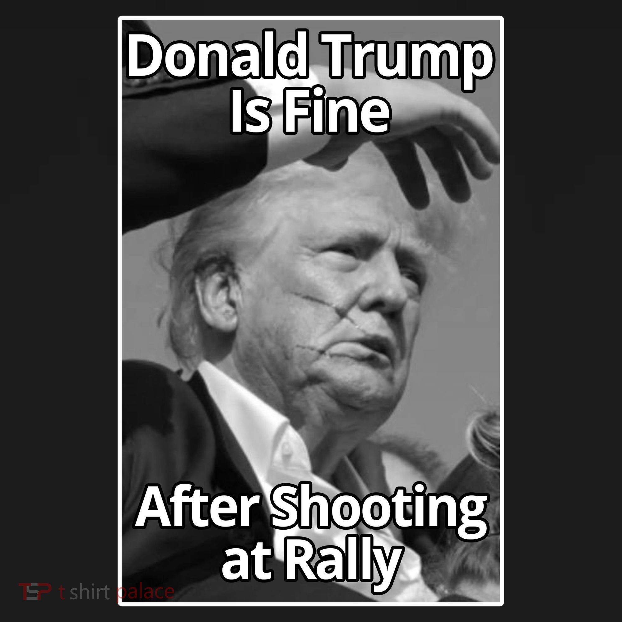 Donald Trump Is Fine After Shooting At Rally Women's Hoodie