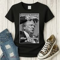 Donald Trump Is Fine After Shooting At Rally Women's T-Shirt thumb 3