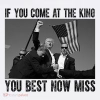 Donald Trump If You Come At The King You Best Not Miss Women's Tank Top thumb 5
