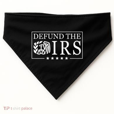 Defund The Irs USA-Made Doggie Bandana