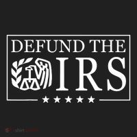 Defund The Irs Golf Towel thumb 3