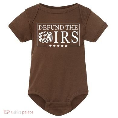 Defund The Irs Baby Bodysuit