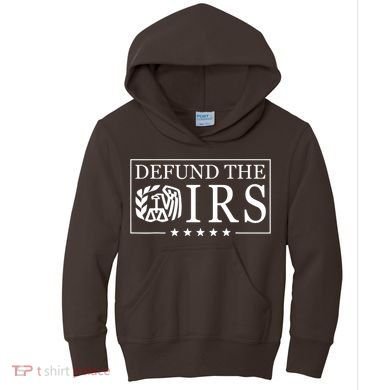 Defund The Irs Kids Hoodie