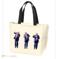 Donald Trump Is Your President Qr Trump Dance (2side) Tote Bag thumb 3