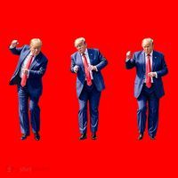 Donald Trump Is Your President Qr Trump Dance (2side) Santa Hat thumb 1