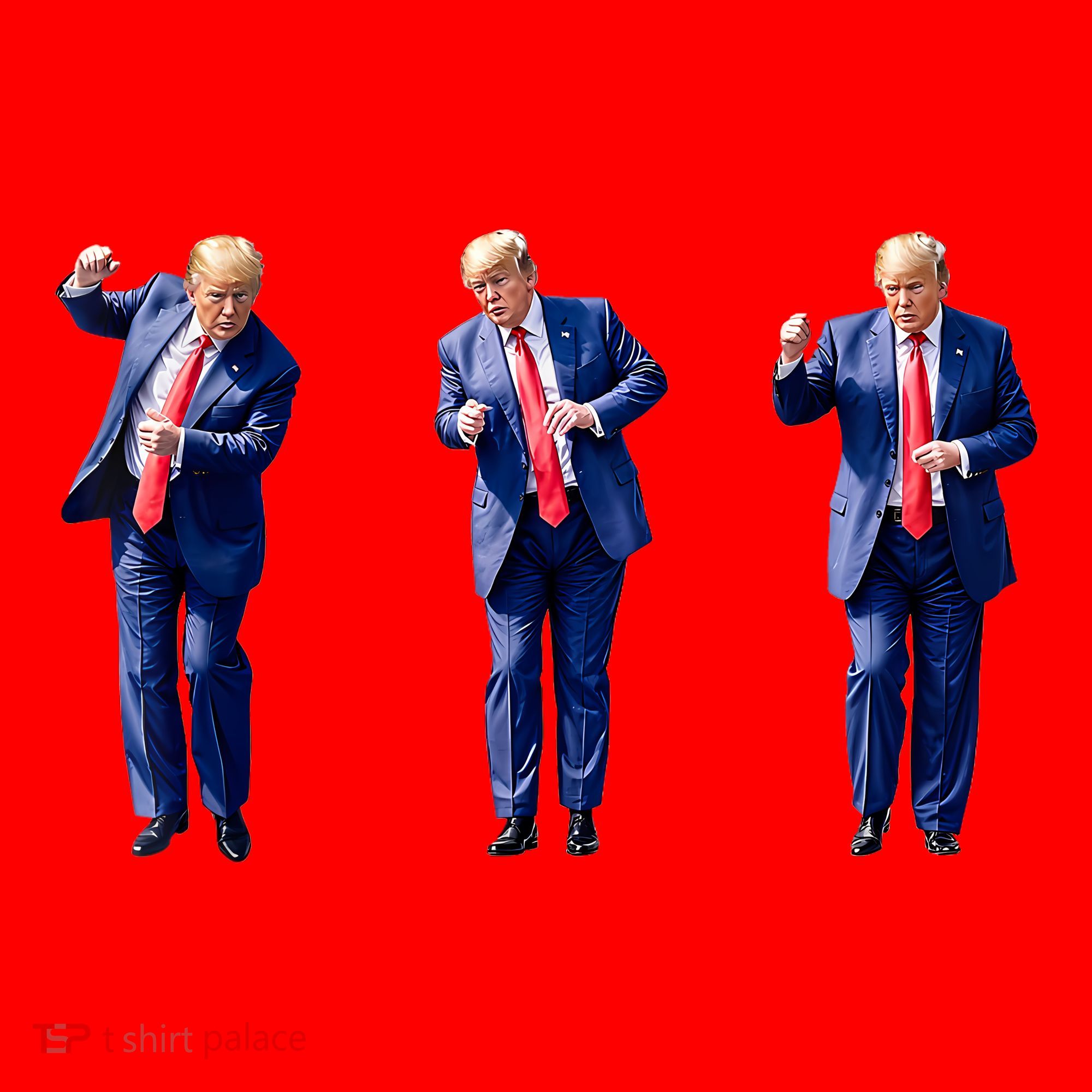 Donald Trump Is Your President Qr Trump Dance (2side) Santa Hat