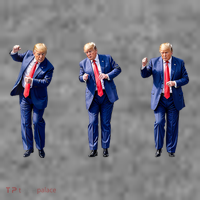 Donald Trump Is Your President Qr Trump Dance (2side) Toddler Hoodie thumb 2