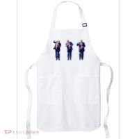 Donald Trump Is Your President Qr Trump Dance (2side) Apron thumb 0