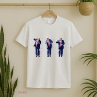 Donald Trump Is Your President Qr Trump Dance (2side) T-Shirt thumb 2