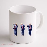 Donald Trump Is Your President Qr Trump Dance (2side) Coffee Mug thumb 1