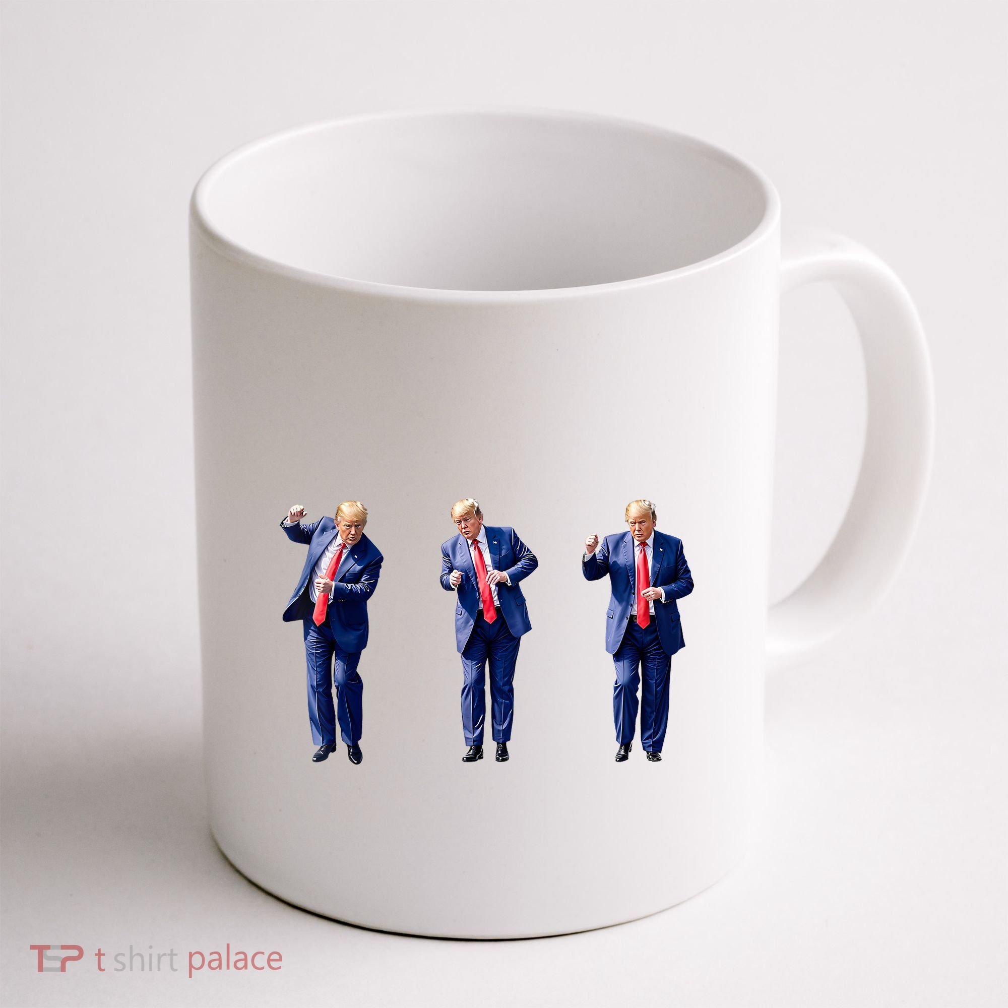 Donald Trump Is Your President Qr Trump Dance (2side) Coffee Mug