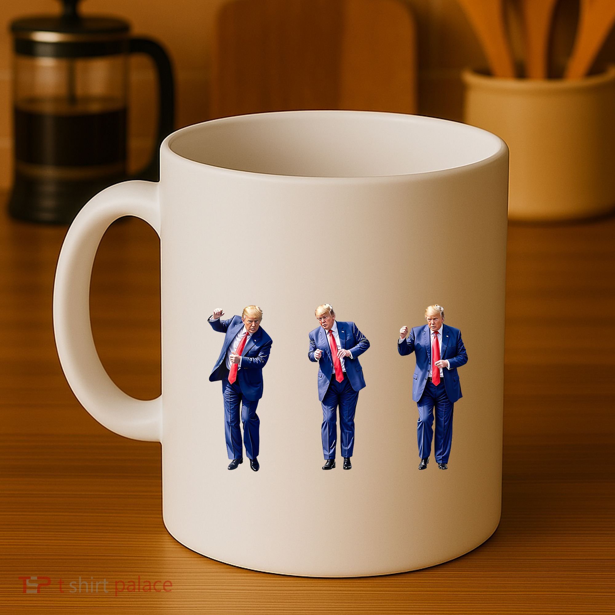 Donald Trump Is Your President Qr Trump Dance (2side) Coffee Mug